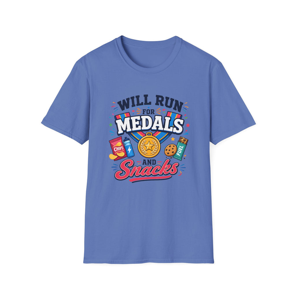 Will Run for Medals T‑Shirt