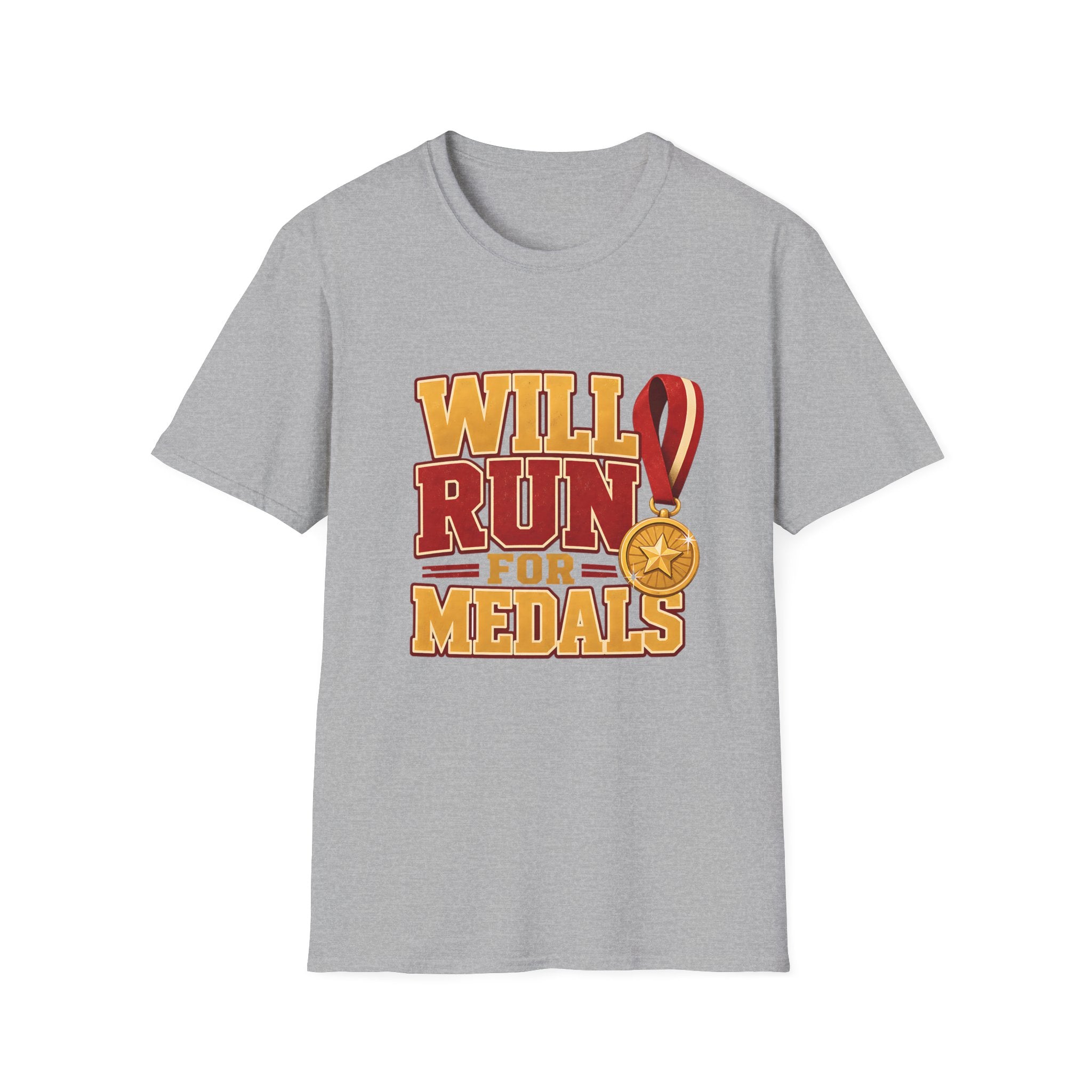 Will Run for Medals T‑Shirt