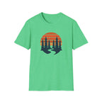 Sunset forest silhouettes T-Shirt