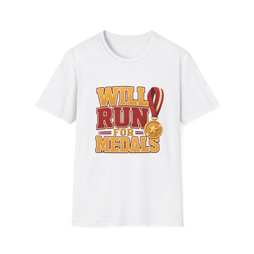 Will Run for Medals T‑Shirt