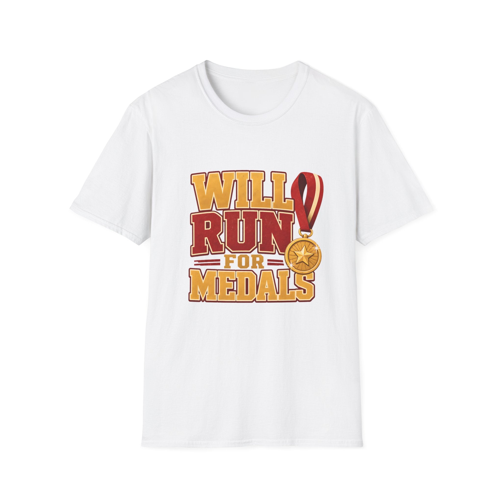 Will Run for Medals T‑Shirt