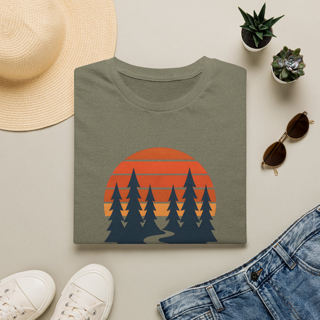 Sunset forest silhouettes T-Shirt