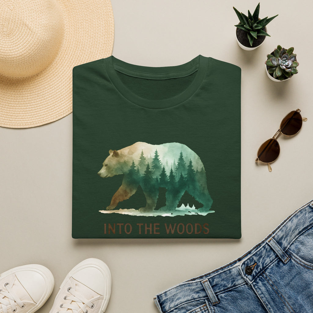 Forest Bear Silhouette T-Shirt