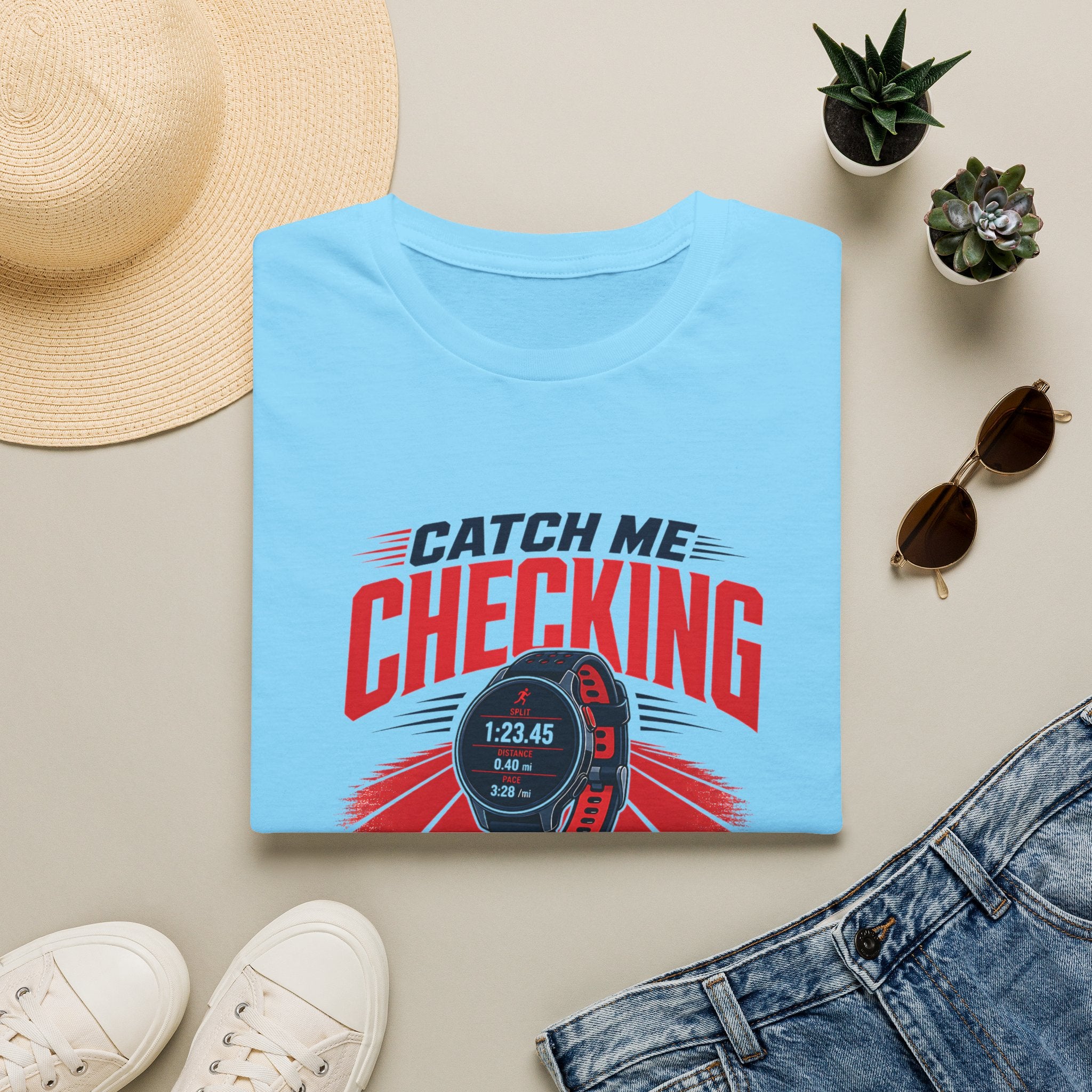 Checking Splits T-Shirt