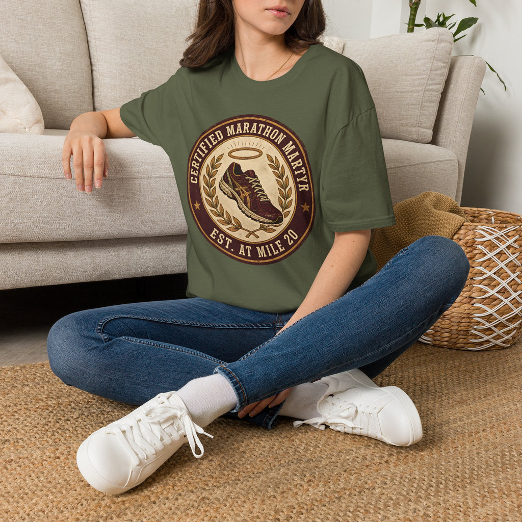 Certified Marathon Martyr T-shirt
