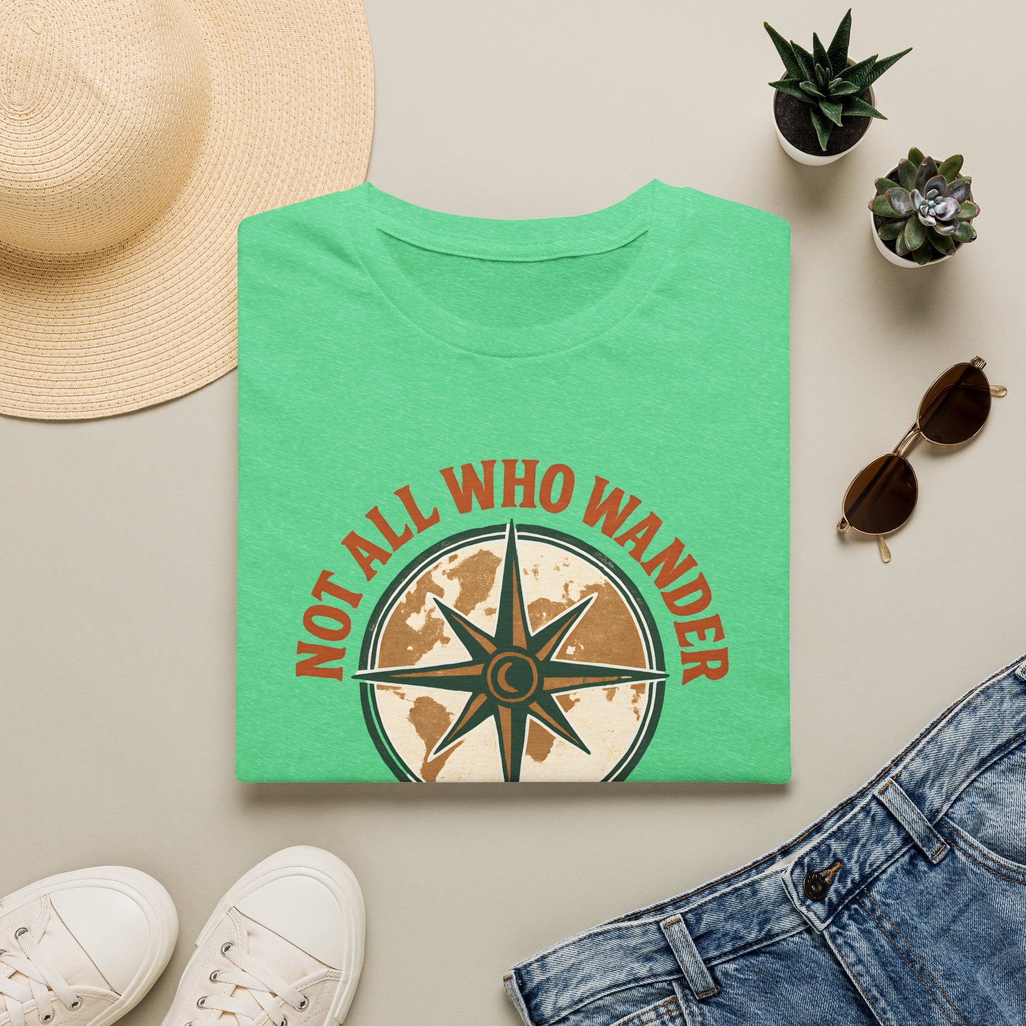 Compass Rose Globe T-Shirt