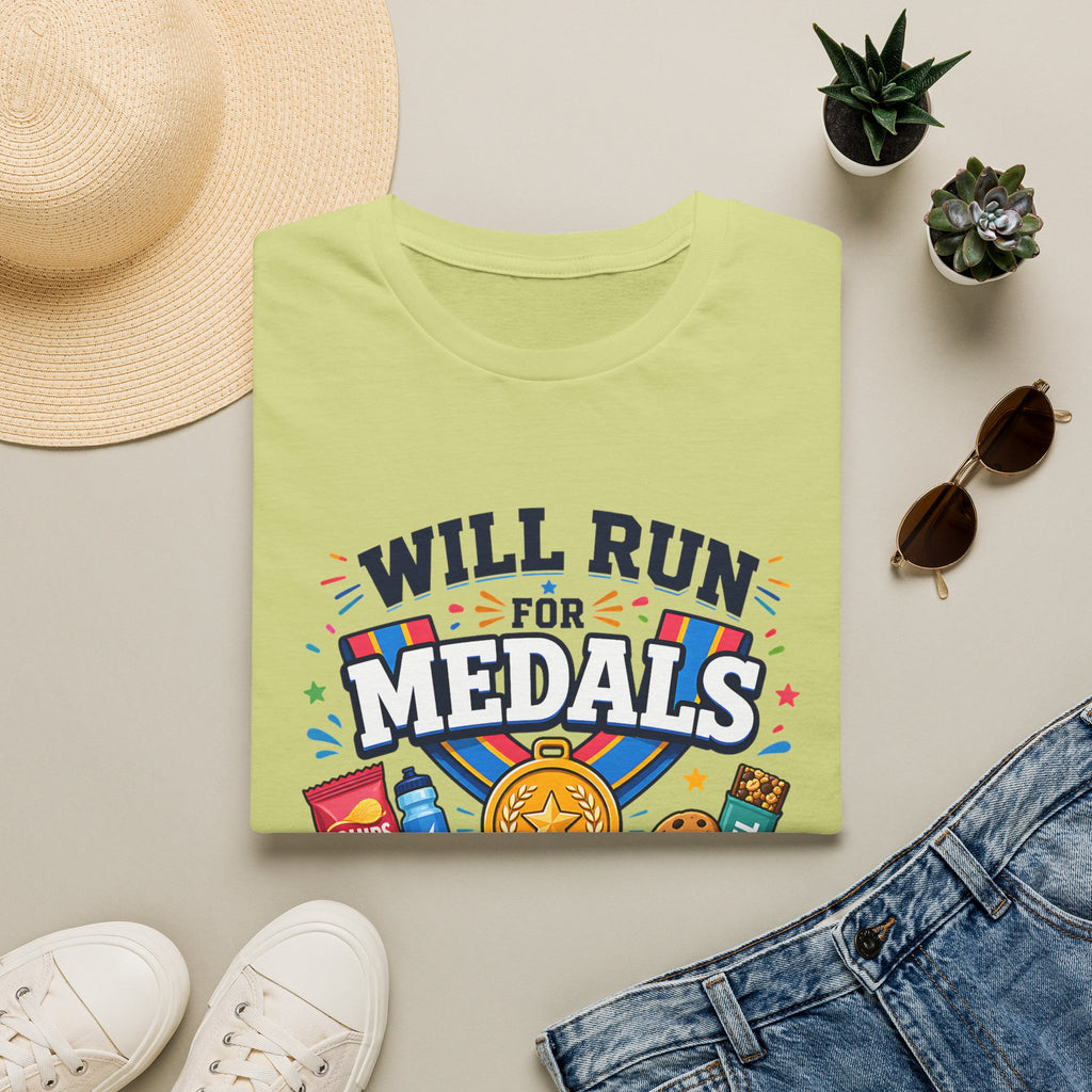 Will Run for Medals T‑Shirt