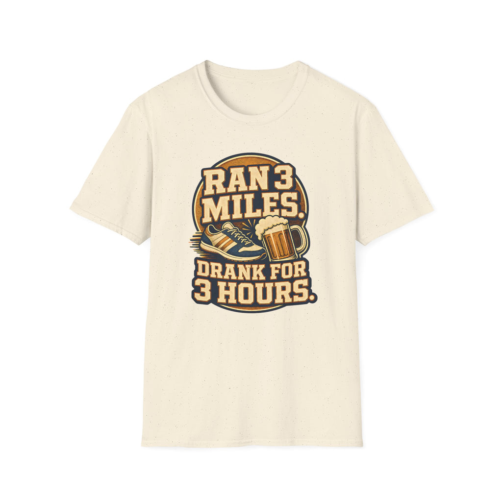 Ran 3 Miles T-Shirt