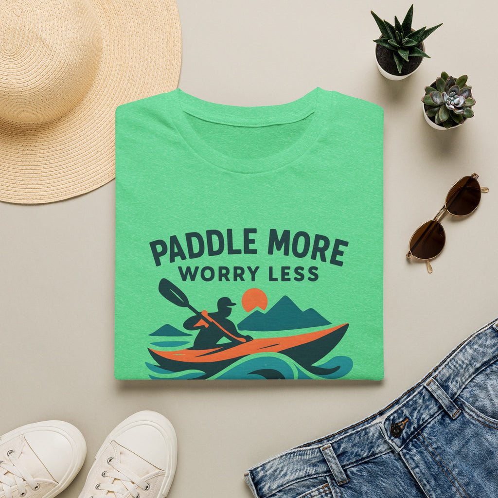 Paddle More Worry Less T-Shirt