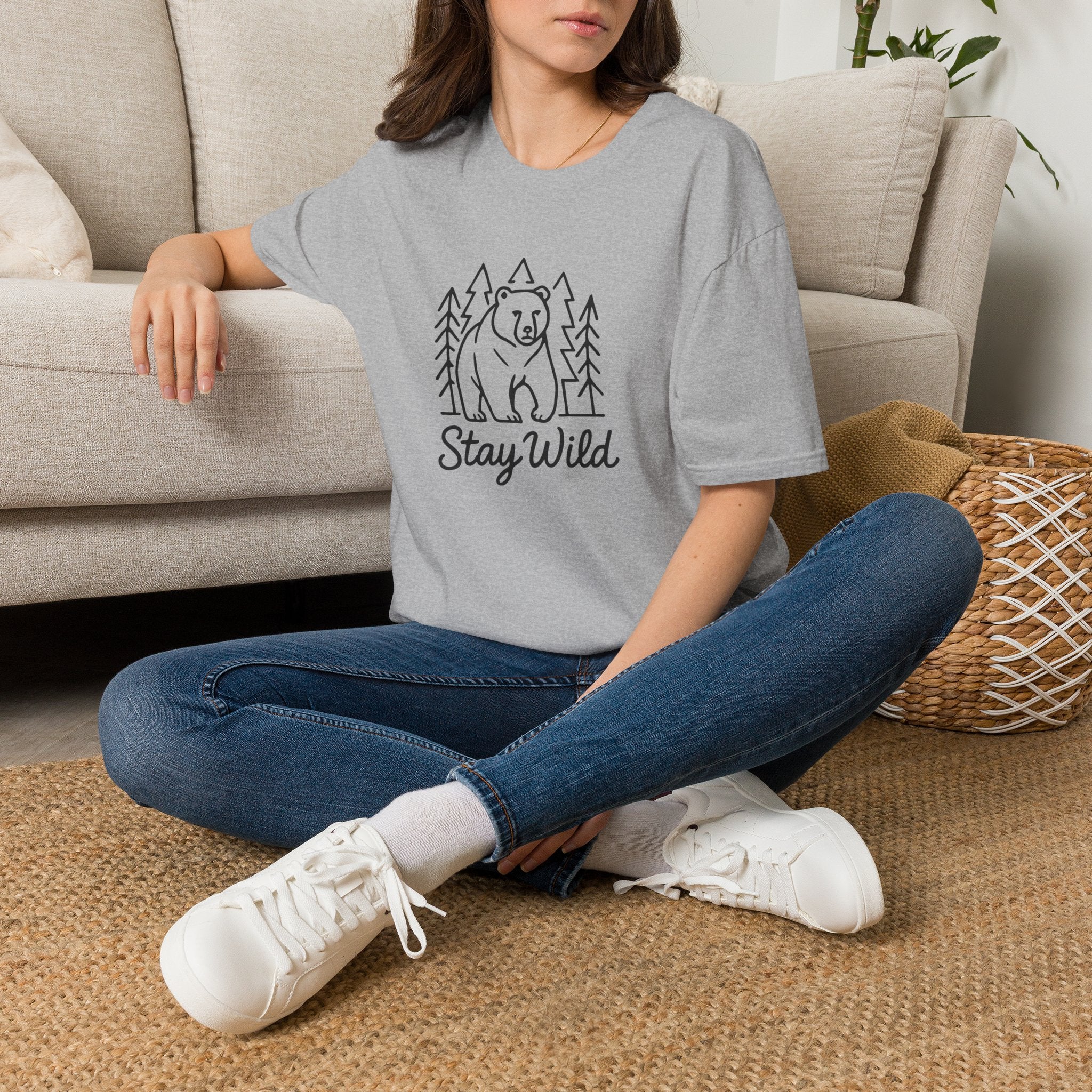 Bear in Forest T-Shirt