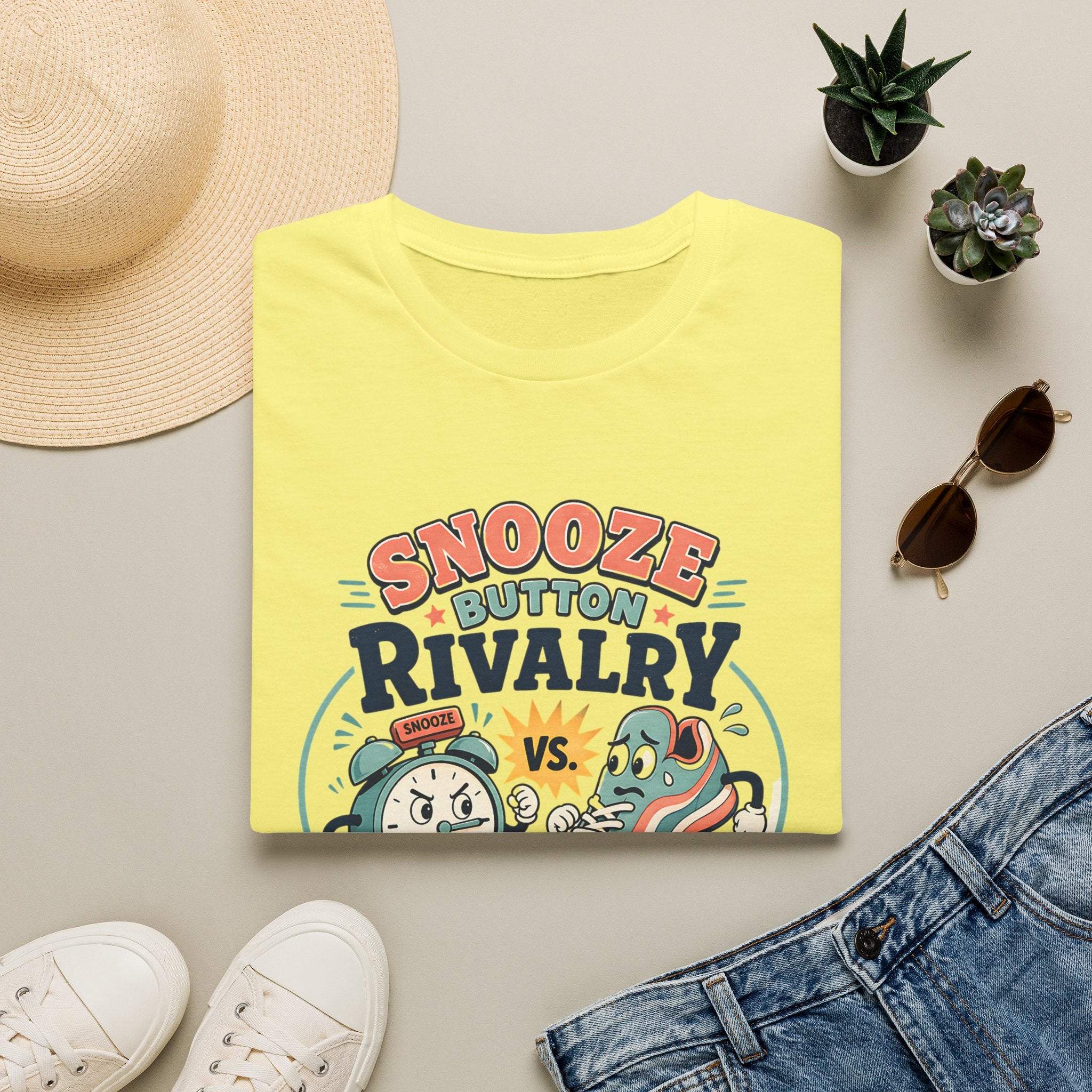 Snooze Button Rivalry T-shirt