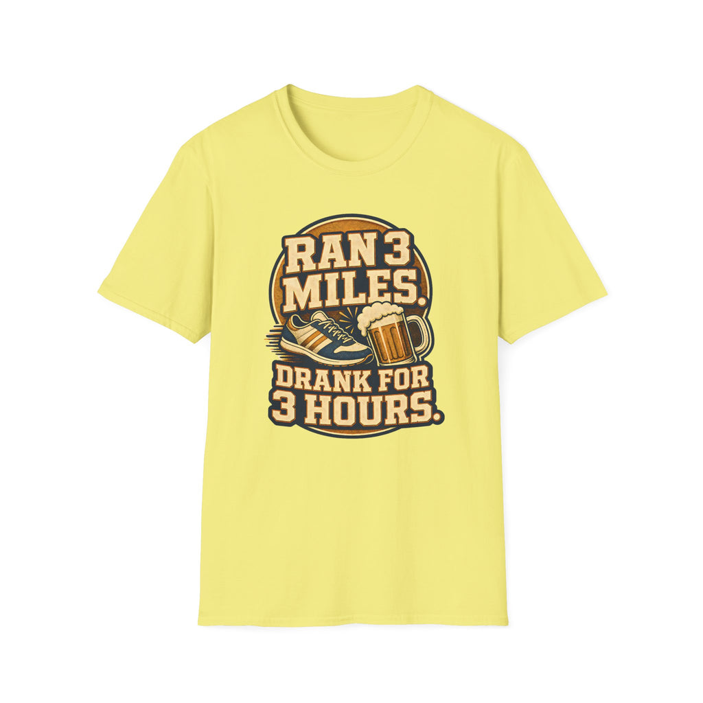 Ran 3 Miles T-Shirt
