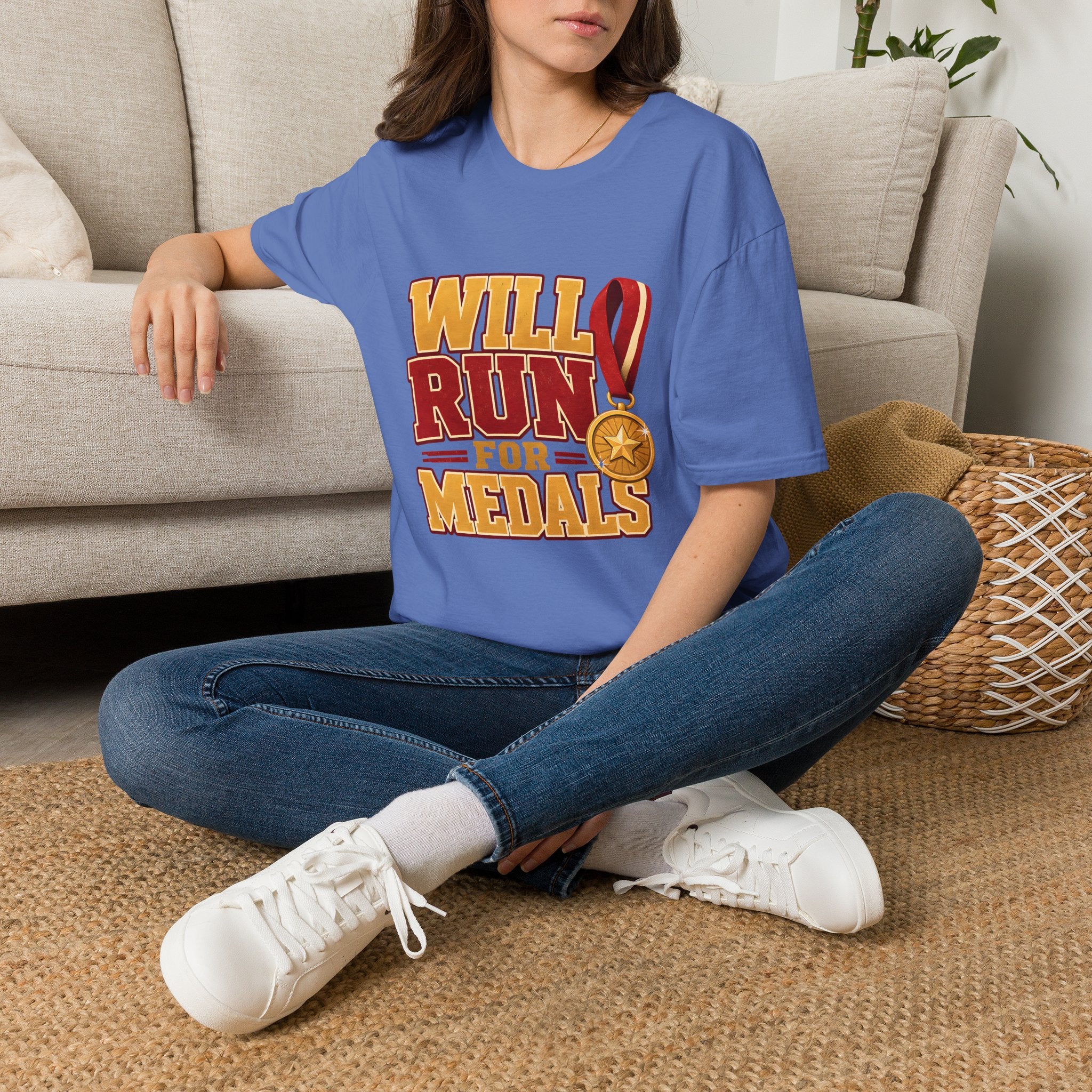 Will Run for Medals T‑Shirt