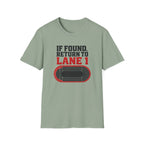 Return to Lane 1 T-Shirt