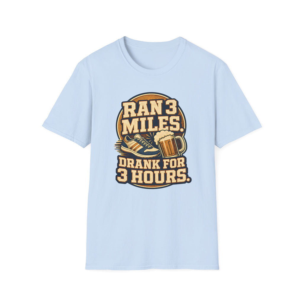 Ran 3 Miles T-Shirt