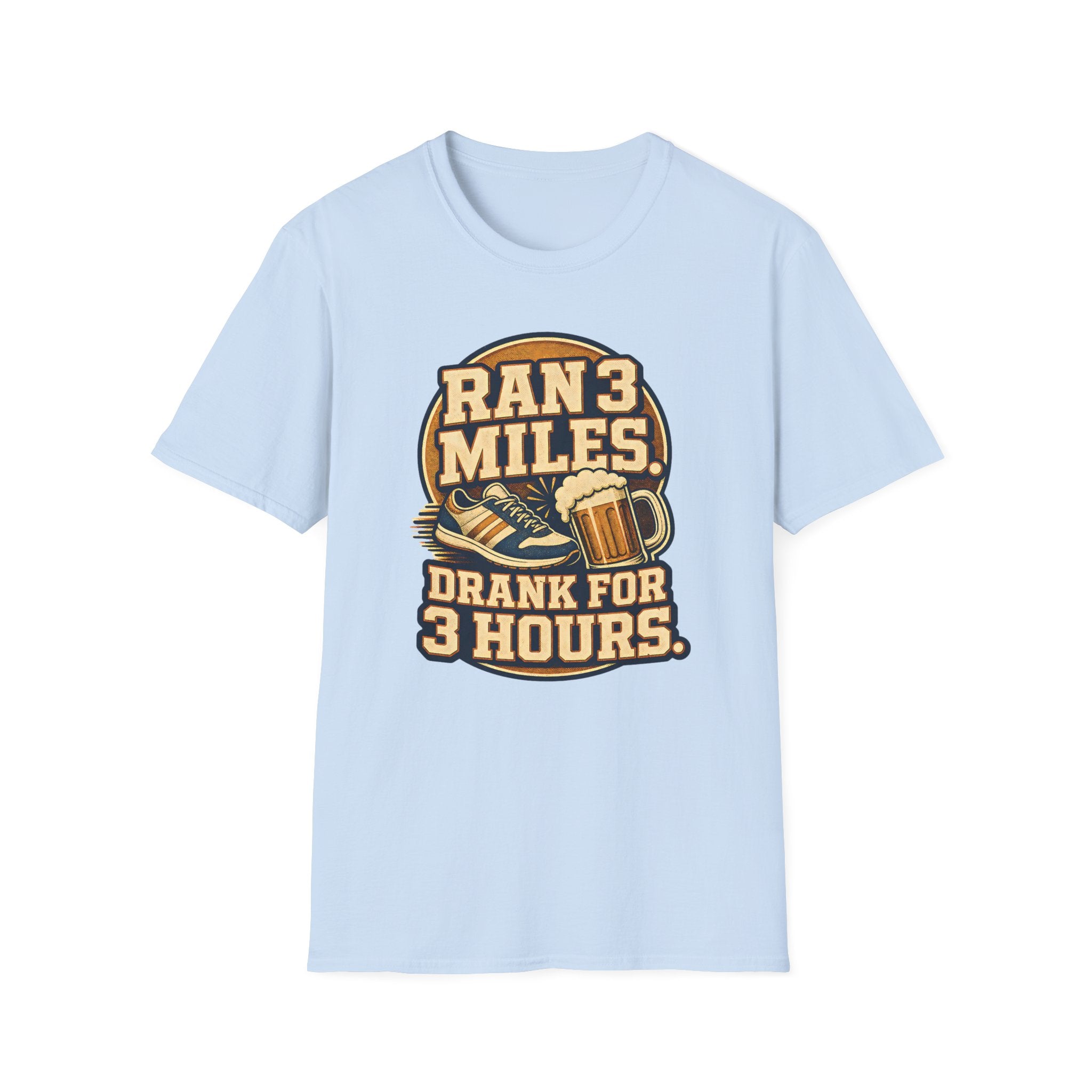 Ran 3 Miles T-Shirt