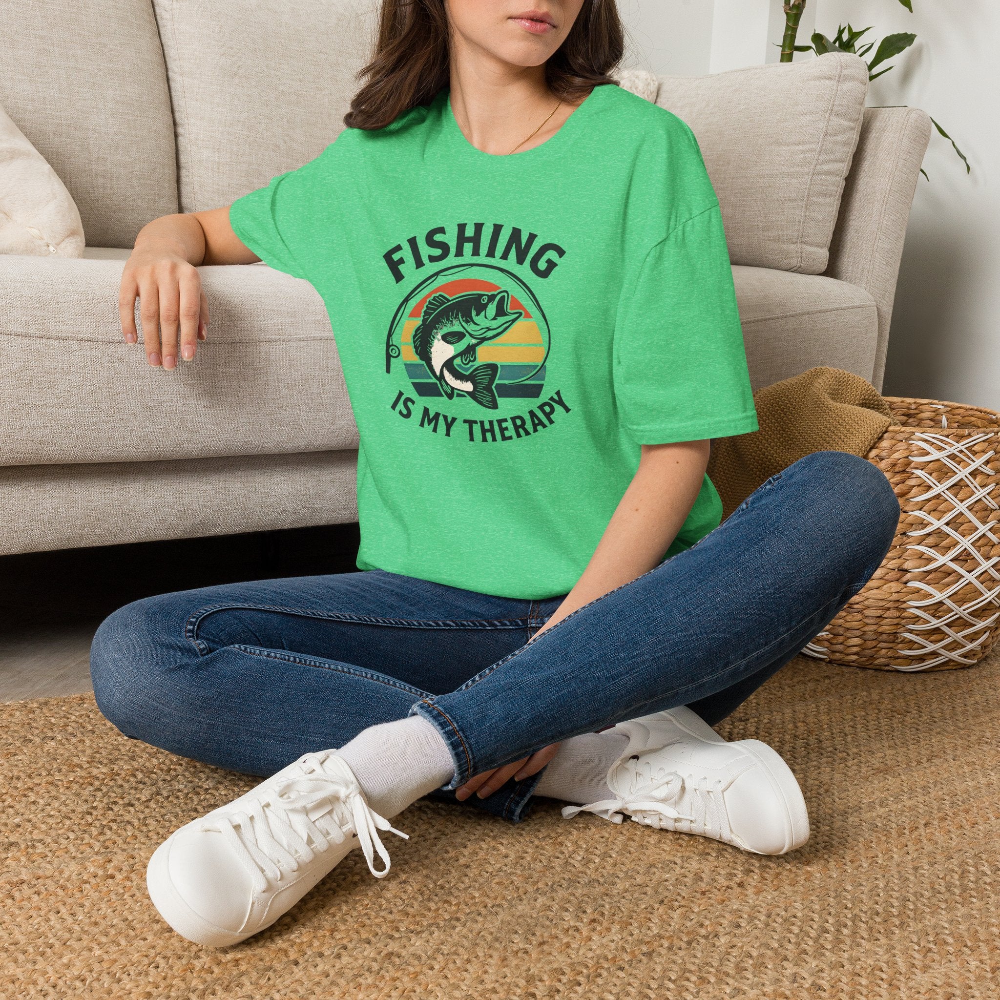 Fishing is my therapy T-Shirt