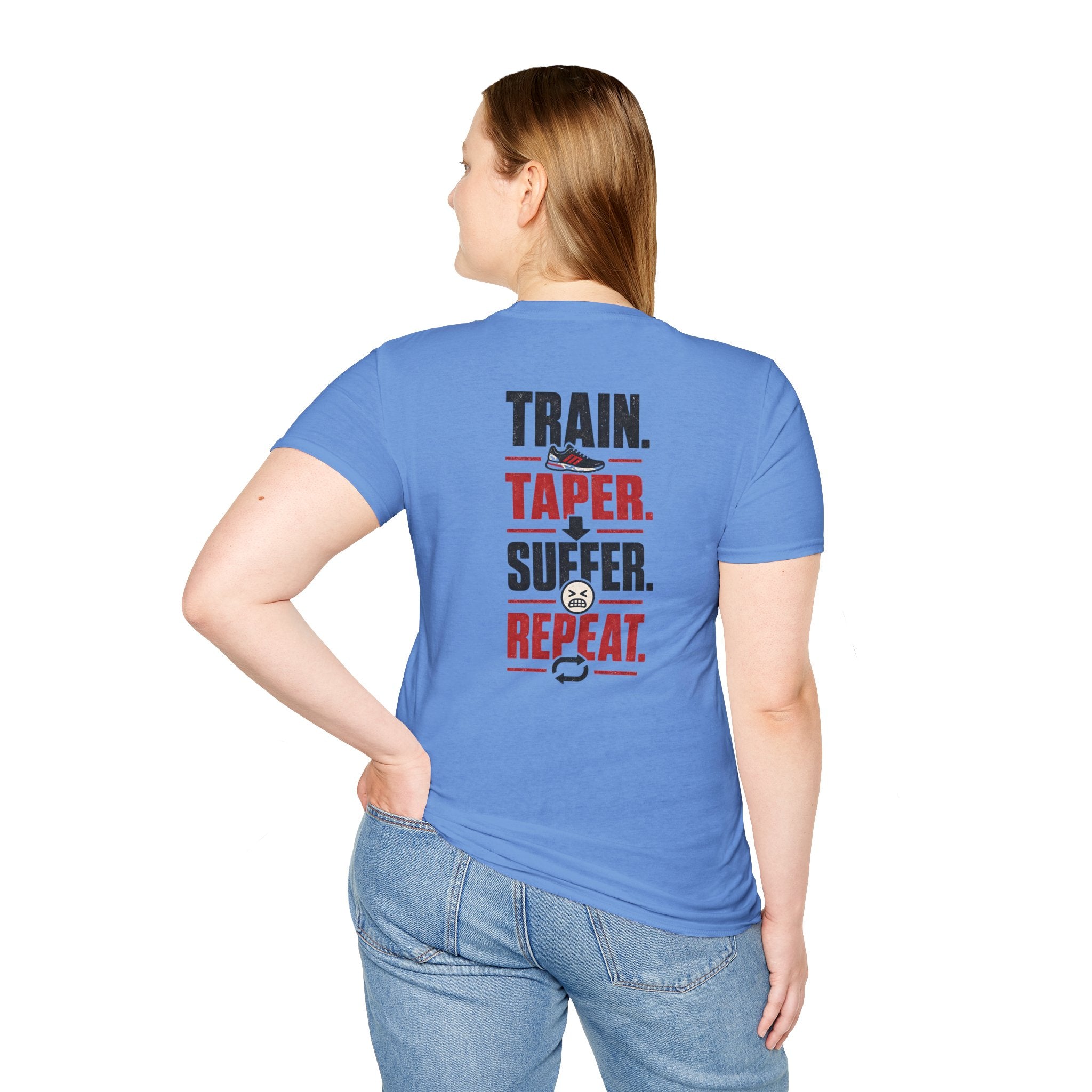 Train Taper Suffer Repeat T-Shirt