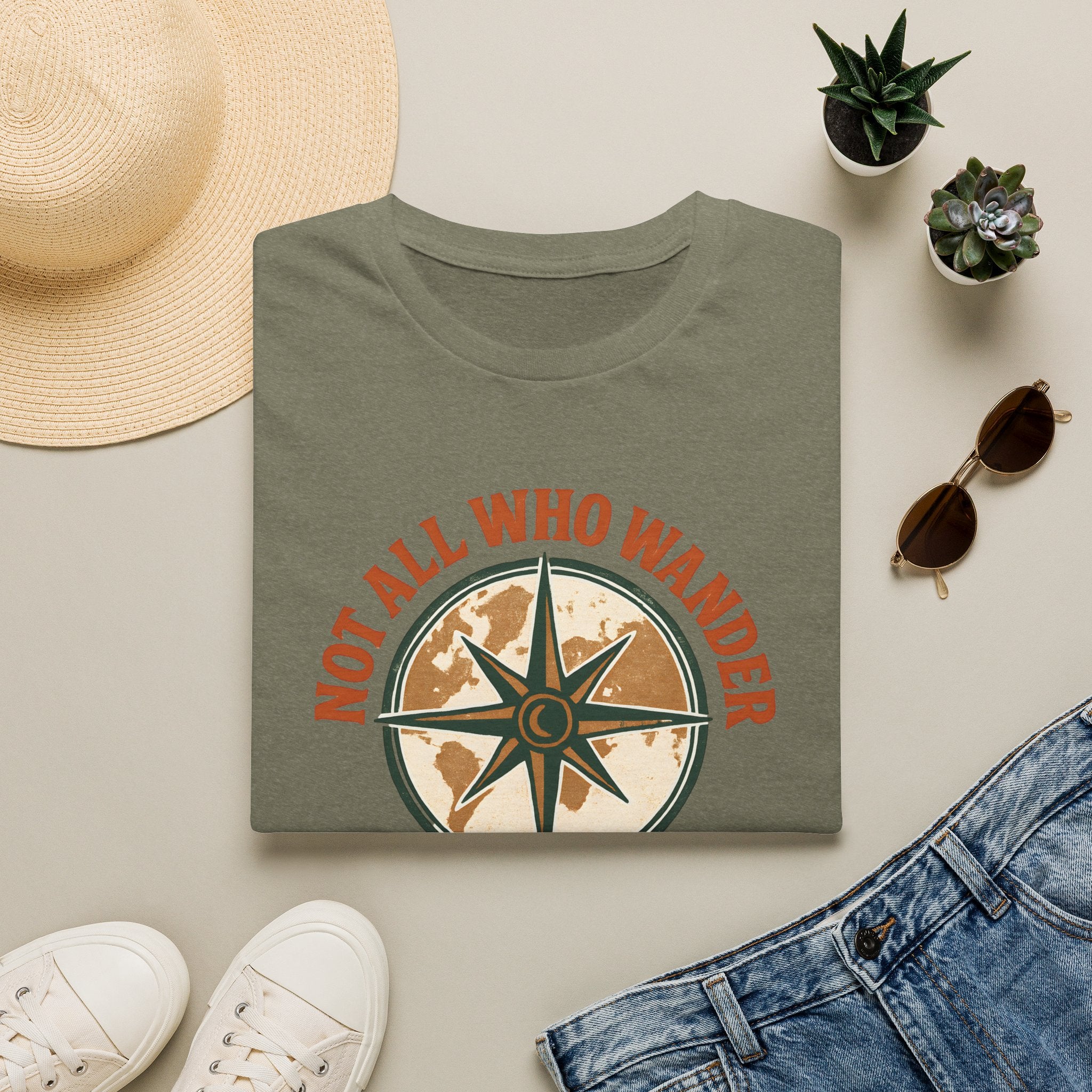 Compass Rose Globe T-Shirt