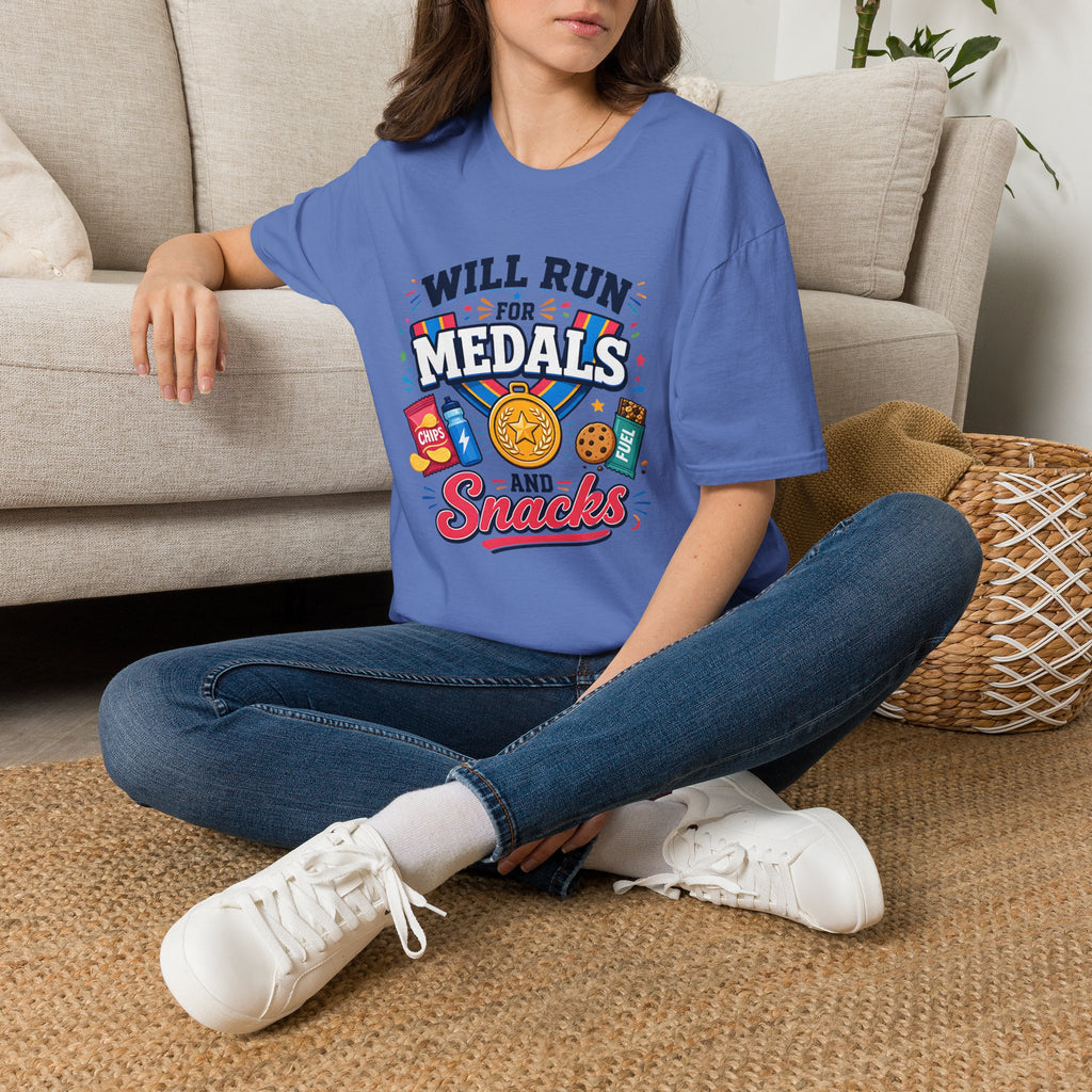 Will Run for Medals T‑Shirt