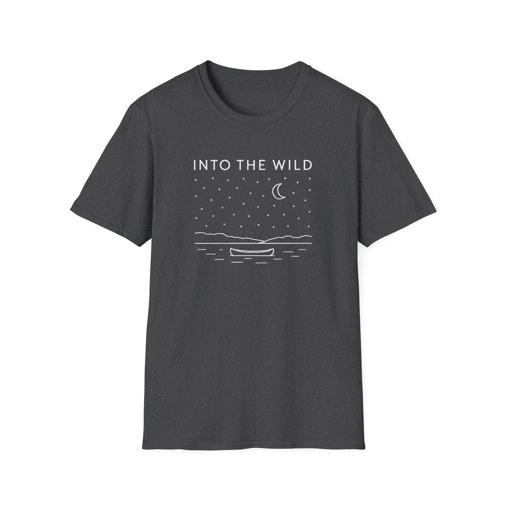 Moonlit Night Boat T-Shirt