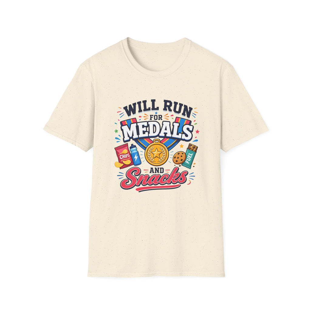 Will Run for Medals T‑Shirt