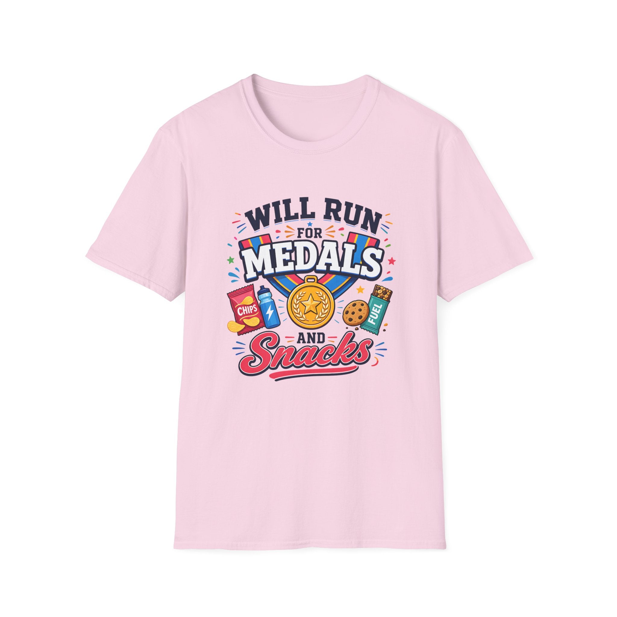 Will Run for Medals T‑Shirt