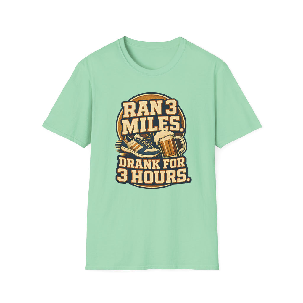 Ran 3 Miles T-Shirt