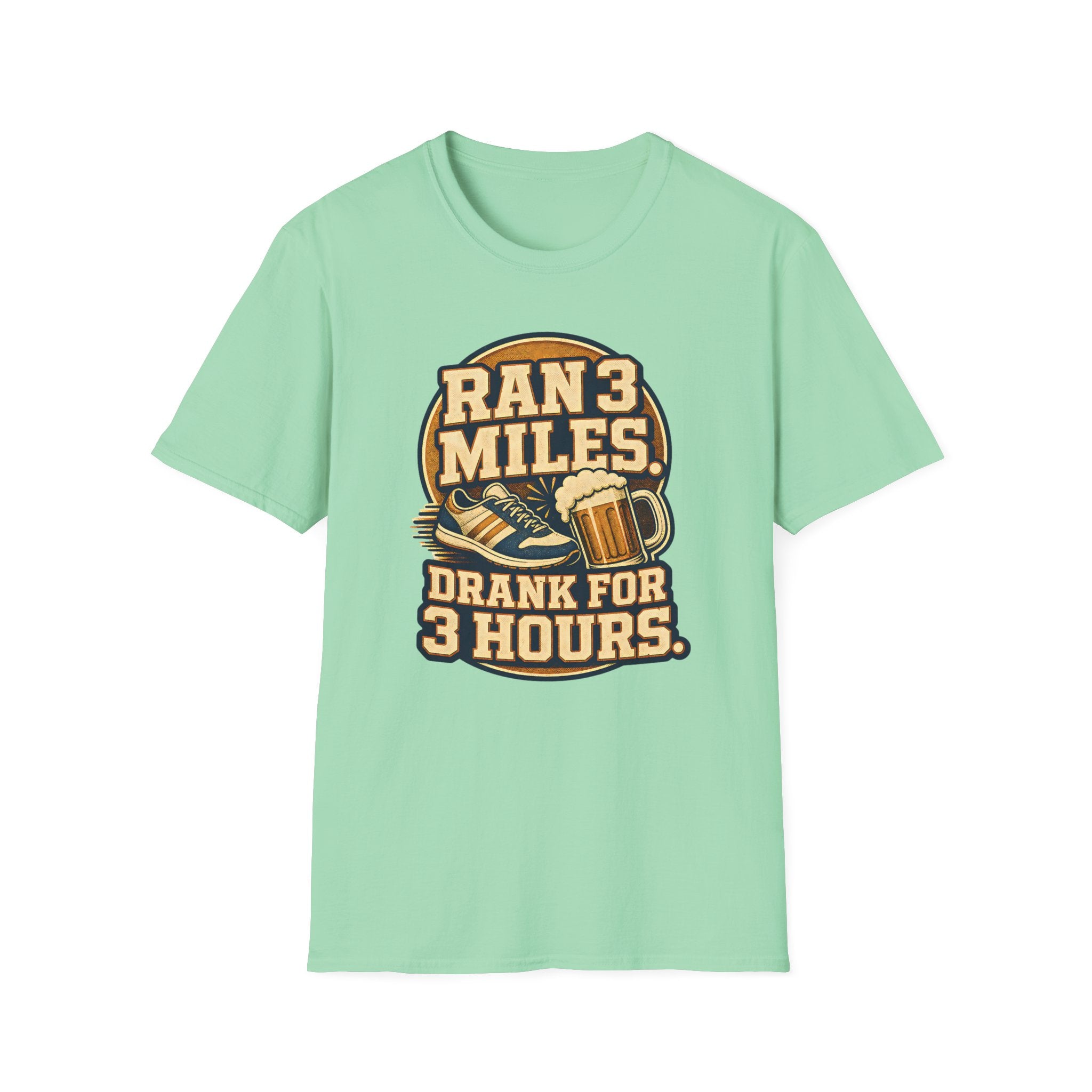 Ran 3 Miles T-Shirt