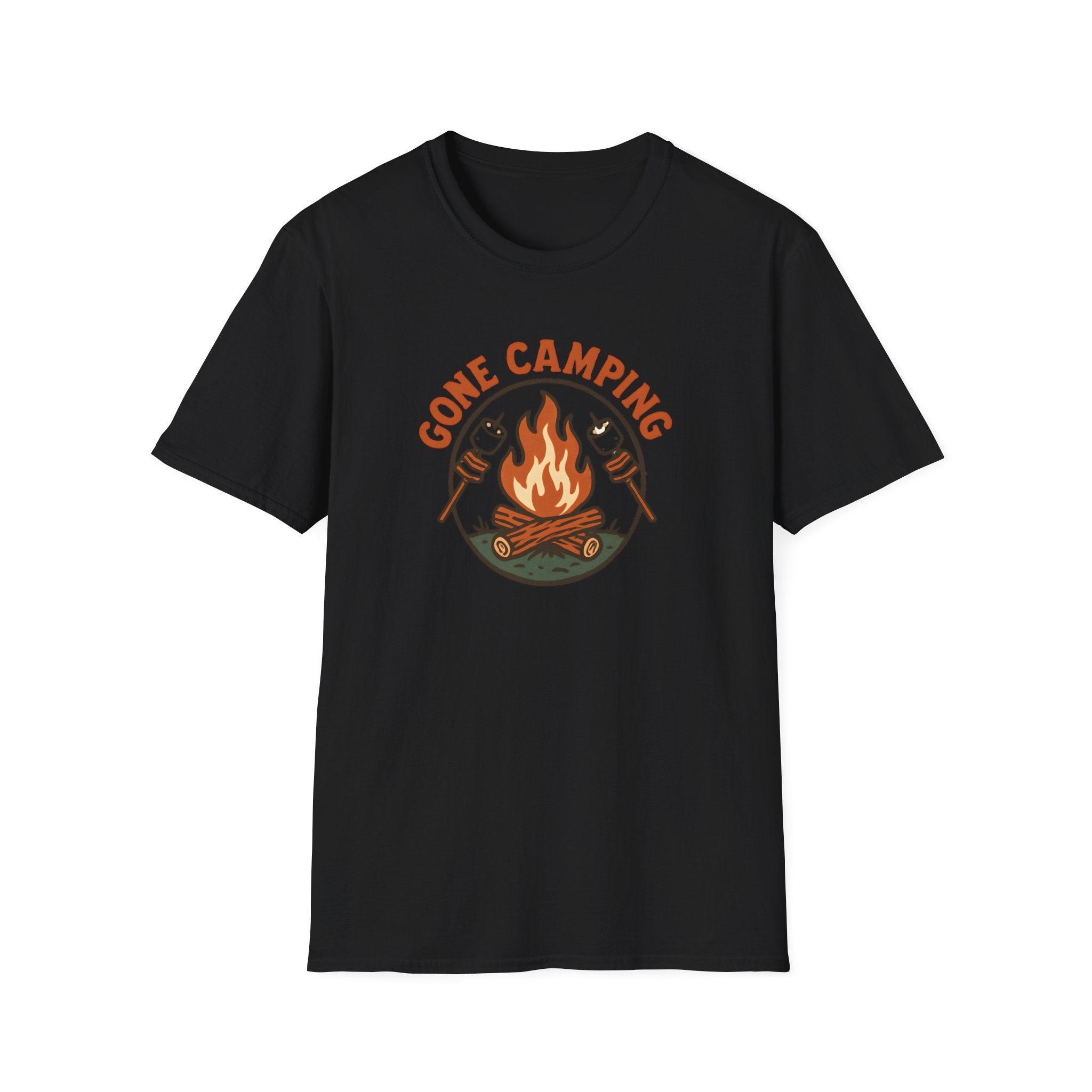 Gone Camping Campfire T-Shirt