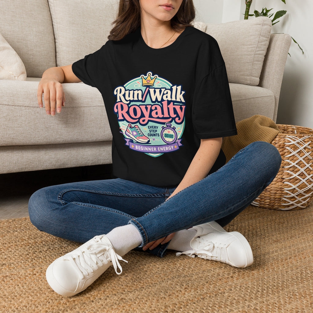 Run/Walk Royalty T-shirt