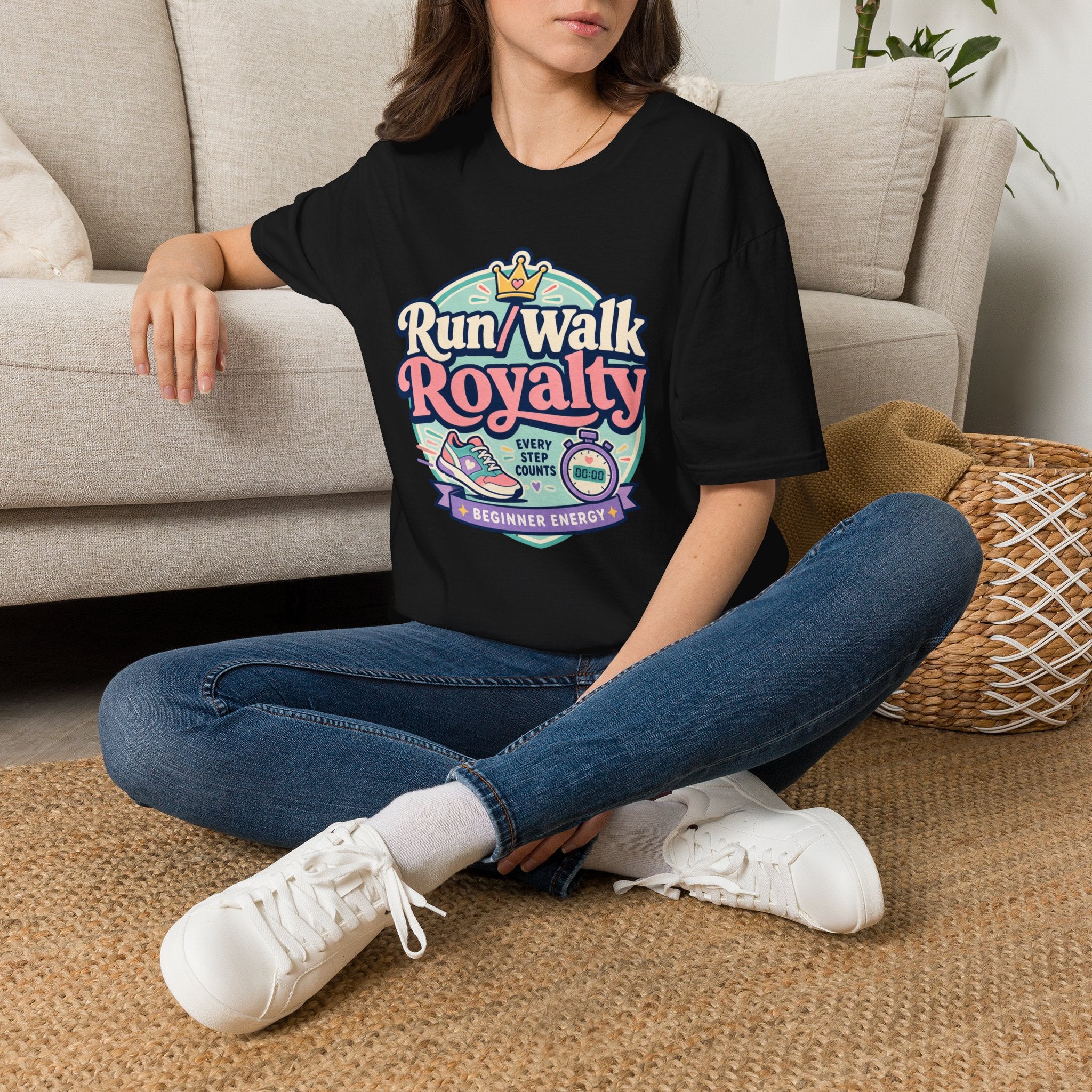 Run/Walk Royalty T-shirt