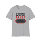 Return to Lane 1 T-Shirt