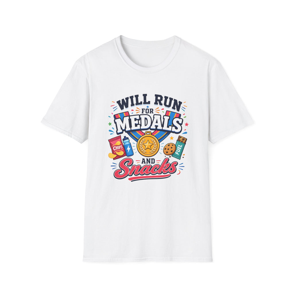 Will Run for Medals T‑Shirt