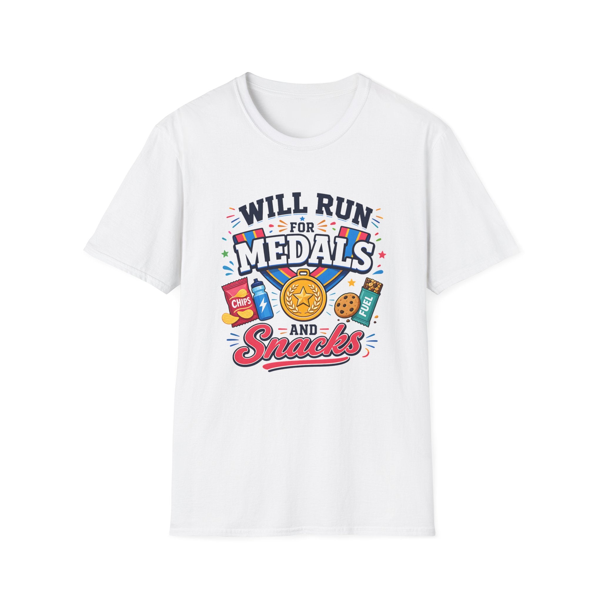 Will Run for Medals T‑Shirt