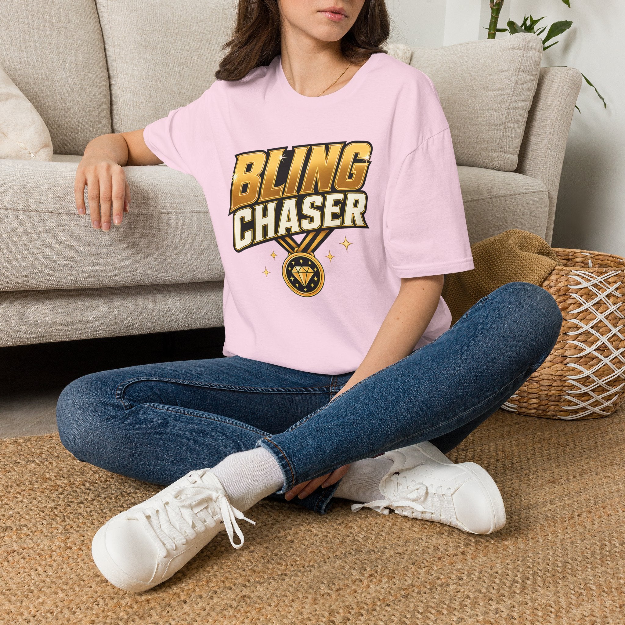 Bling Chaser Line T‑Shirt