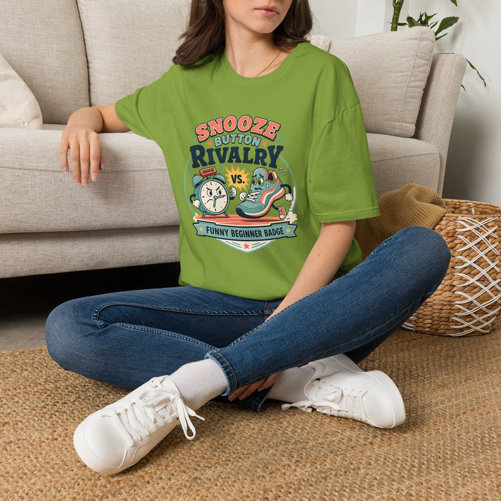 Snooze Button Rivalry T-shirt