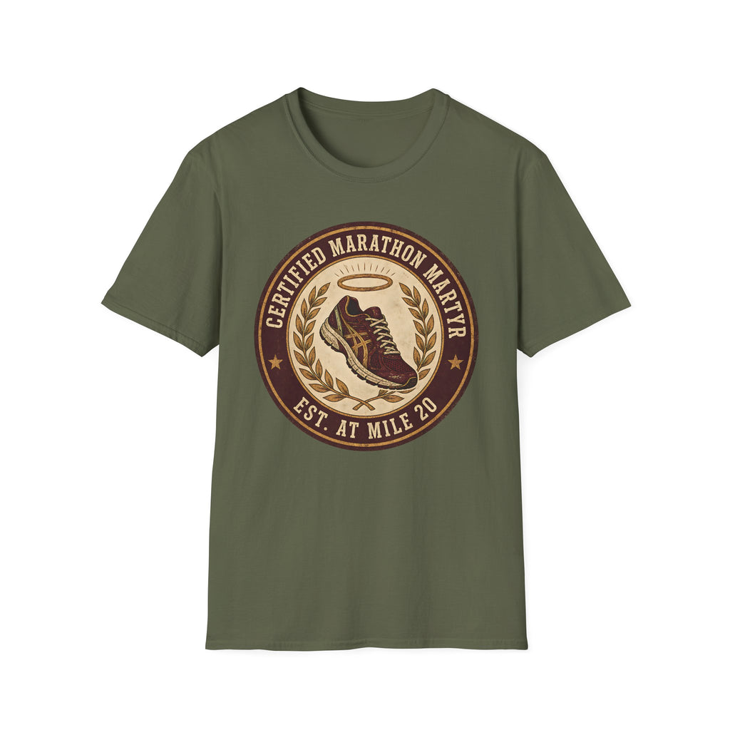 Certified Marathon Martyr T-shirt