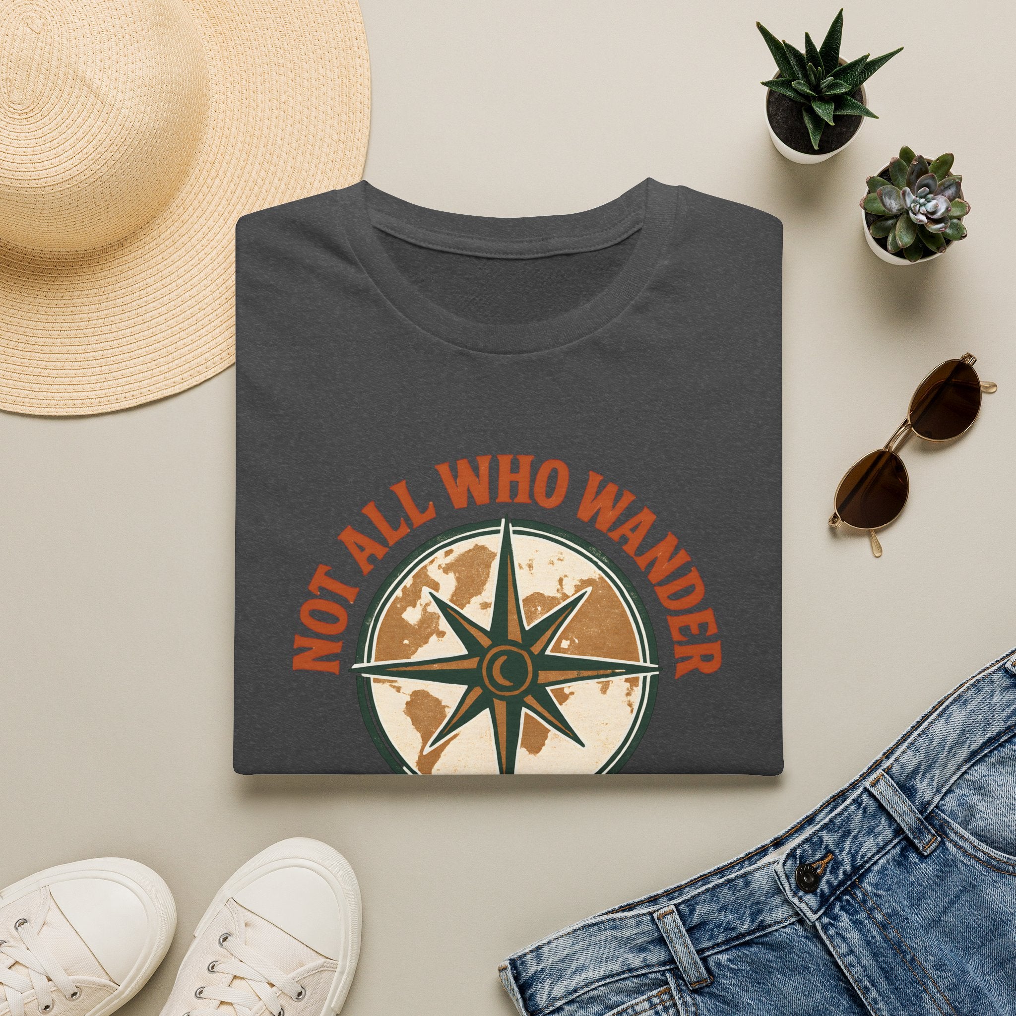 Compass Rose Globe T-Shirt