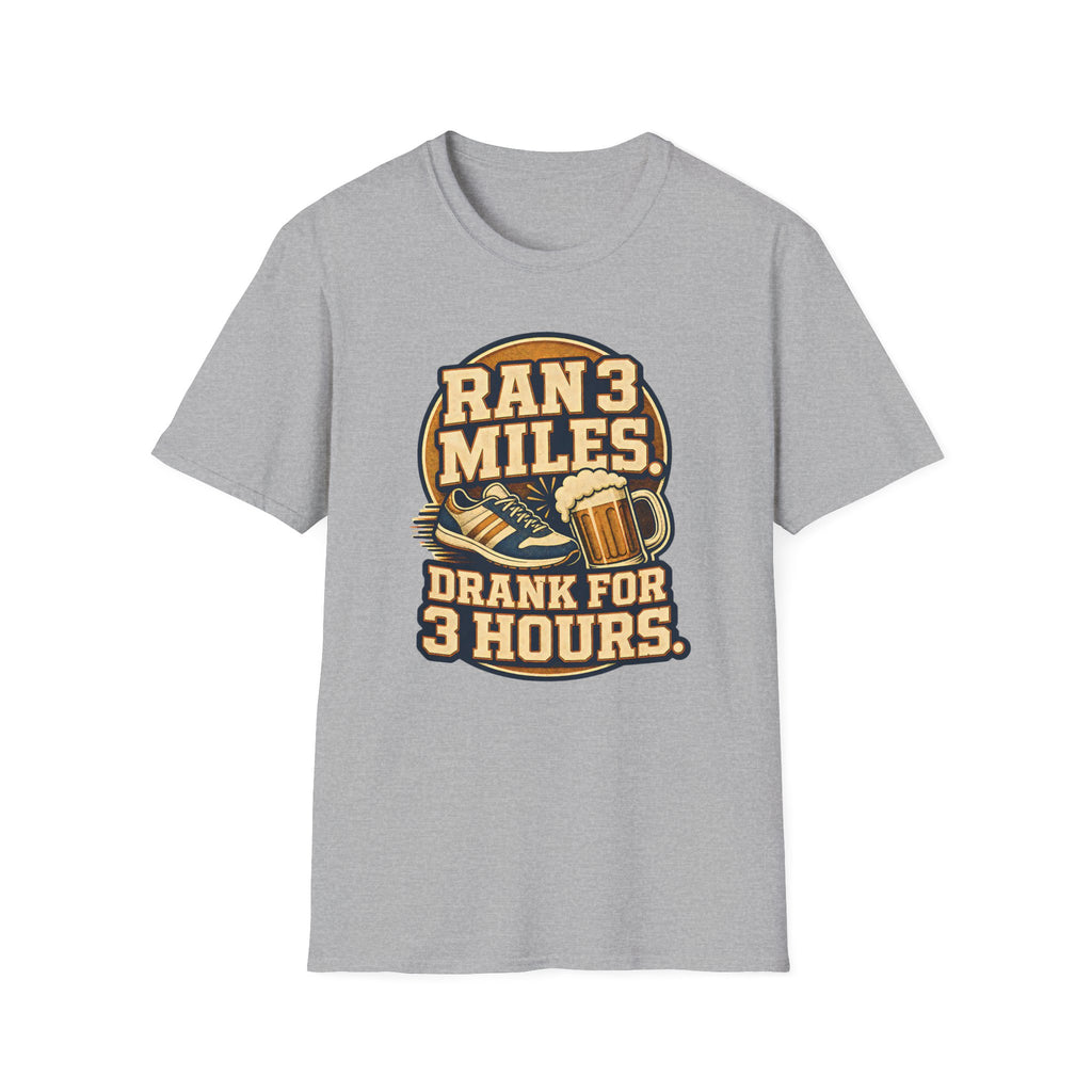 Ran 3 Miles T-Shirt