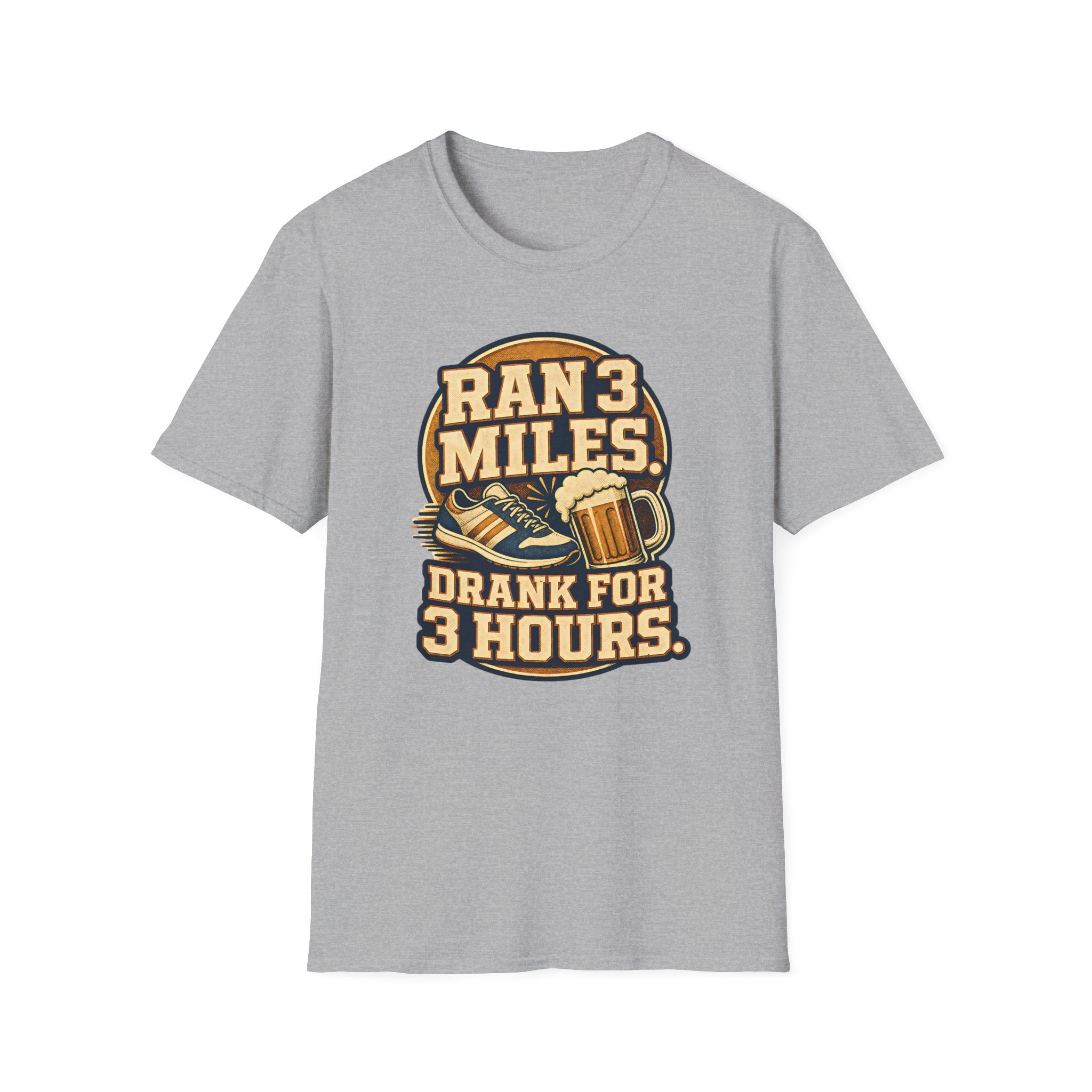Ran 3 Miles T-Shirt
