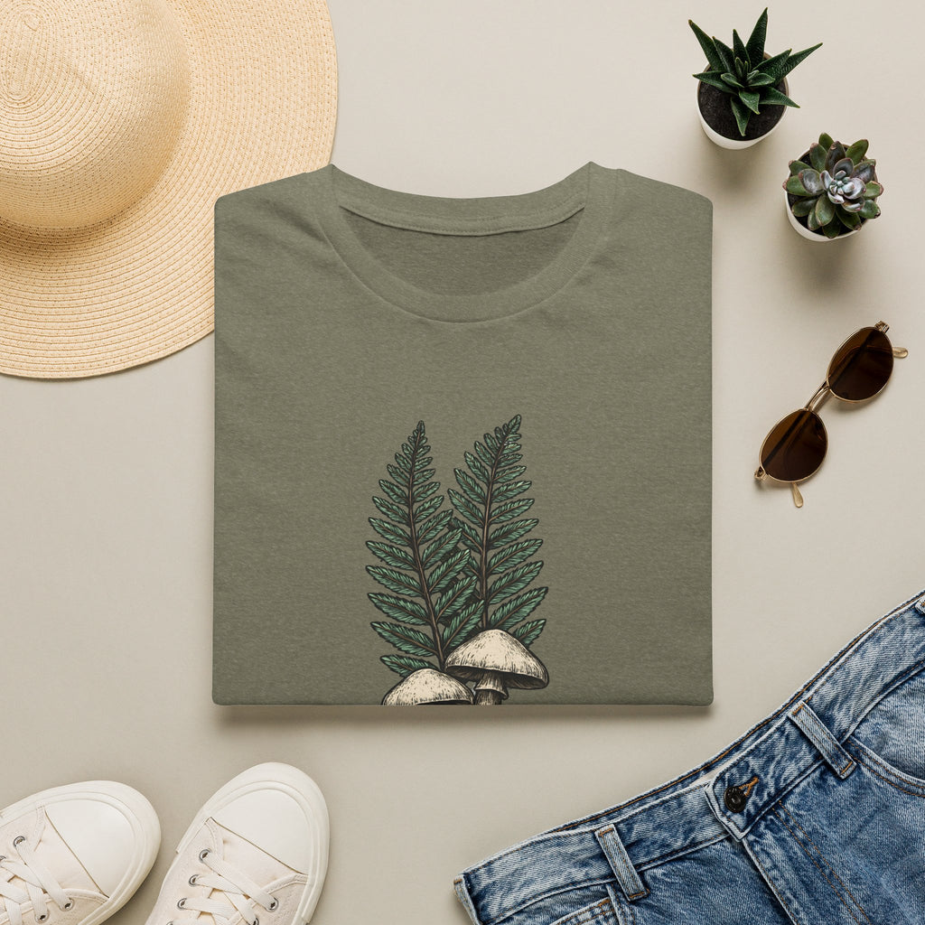 Mushrooms and Ferns T-Shirt
