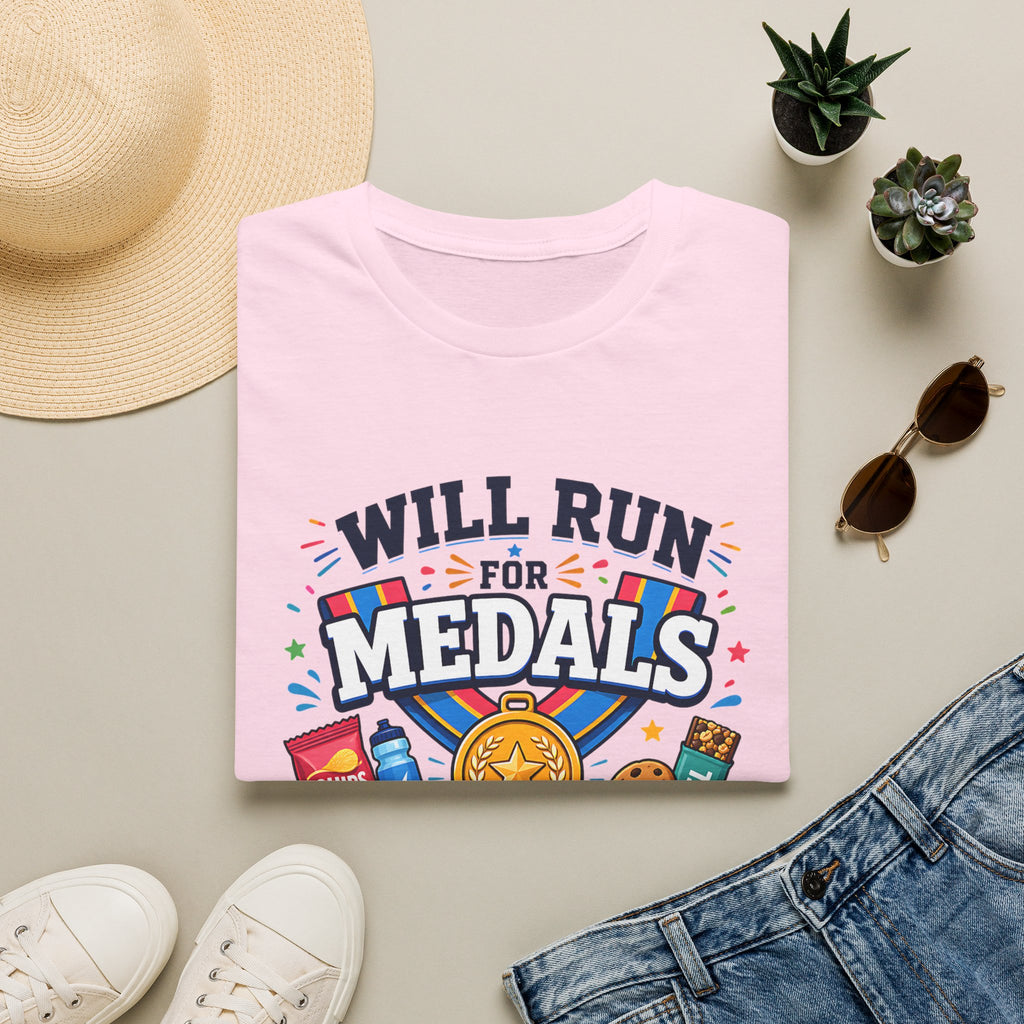 Will Run for Medals T‑Shirt