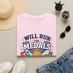 Will Run for Medals T‑Shirt