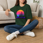 Sunset Pine Silhouettes T-Shirt