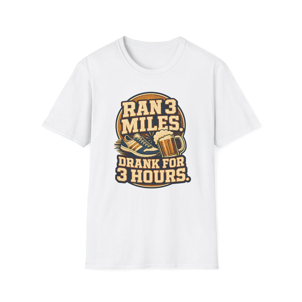 Ran 3 Miles T-Shirt