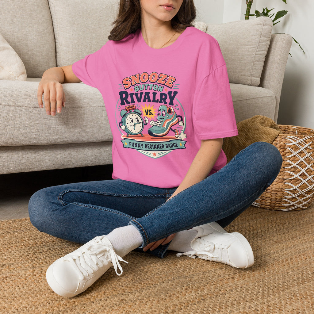 Snooze Button Rivalry T-shirt