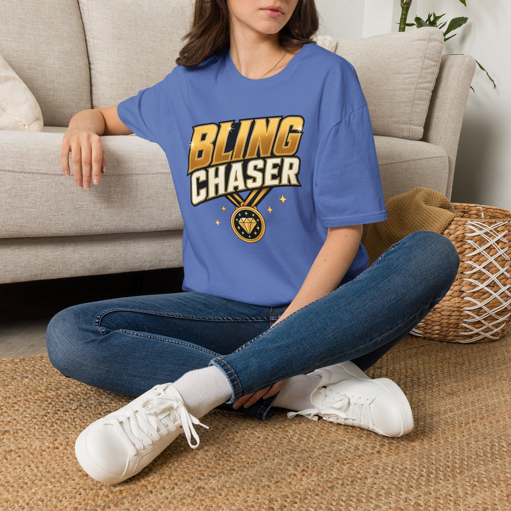 Bling Chaser Line T‑Shirt
