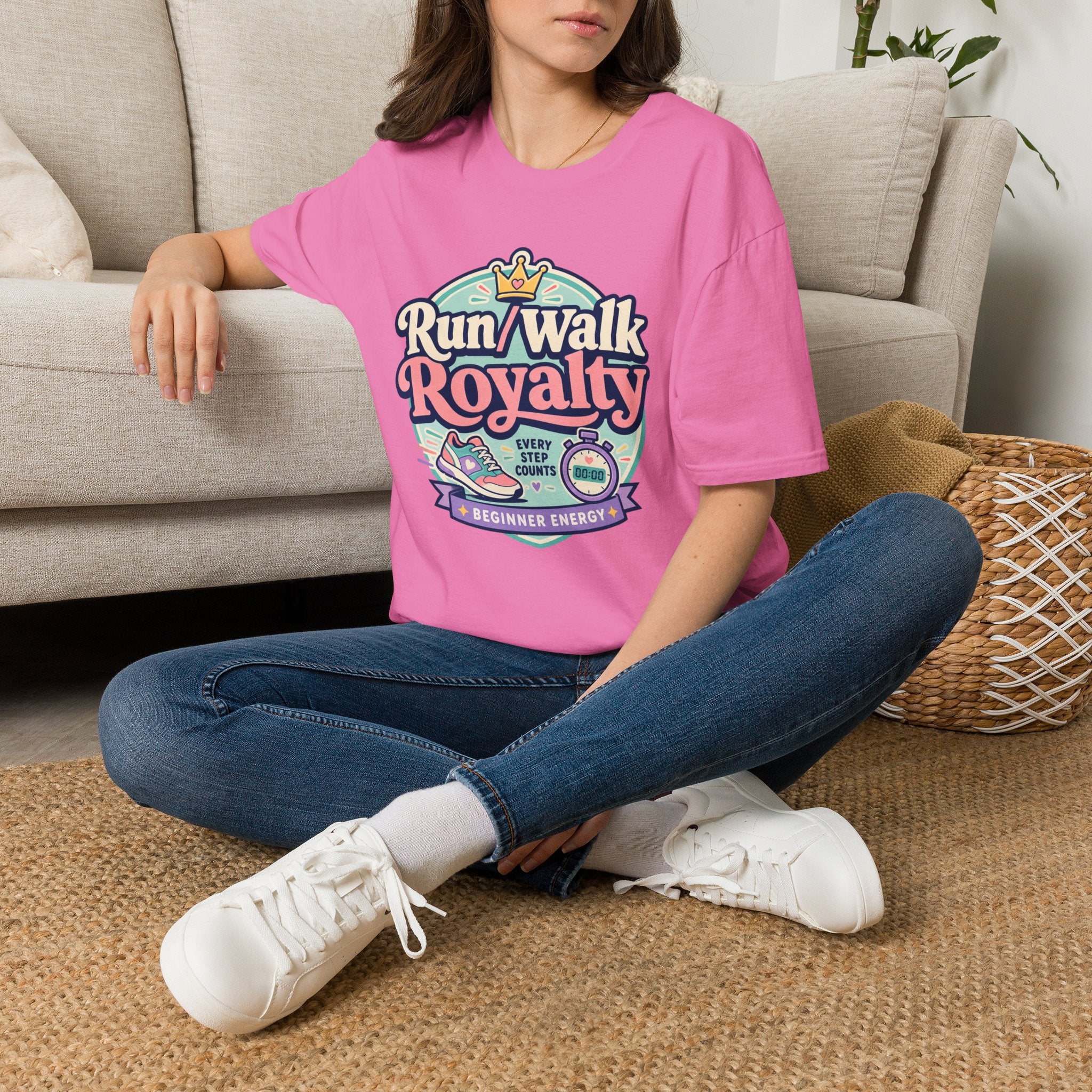Run/Walk Royalty T-shirt